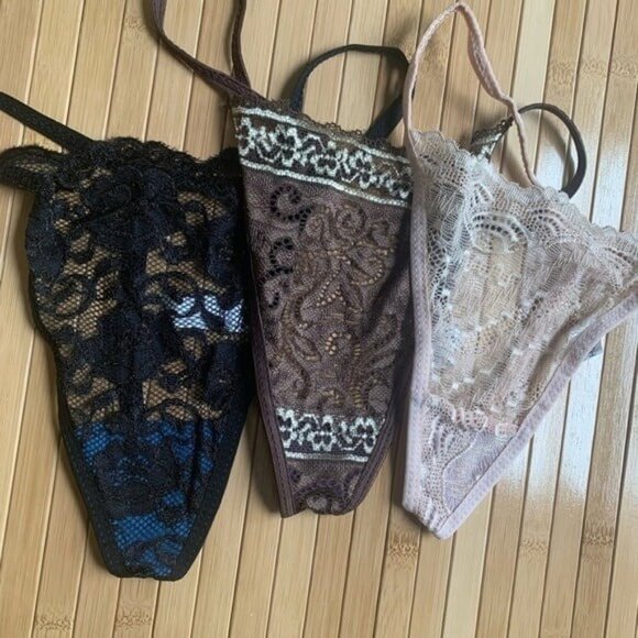 NEW Women’s 15 Pair Lace G-String Thong Set S/M - Picture 9 of 9